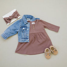 Load image into Gallery viewer, Mebie Baby Jean Jacket