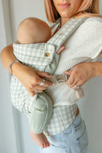 Load image into Gallery viewer, Monroe x Coco Gingham - Cotton Baby Carrier (7-35 lbs)
