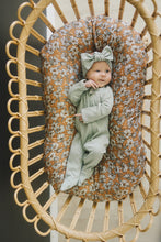 Load image into Gallery viewer, Sage Organic Cotton Ribbed Head Wrap