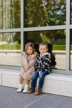 Load image into Gallery viewer, Plaid Hooded Button Up Shirt