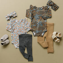 Load image into Gallery viewer, Dainty Meadow Ruffle Sleeve Bamboo Bodysuit