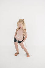 Load image into Gallery viewer, Mustard Floral Mini Backpack