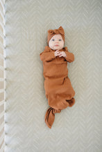 Load image into Gallery viewer, Desert Sage Muslin Crib Sheet
