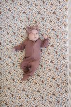 Load image into Gallery viewer, Harvest Floral Muslin Crib Sheet
