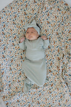 Load image into Gallery viewer, Sage Organic Cotton Ribbed Head Wrap
