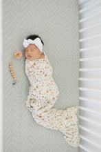 Load image into Gallery viewer, Desert Sage Muslin Crib Sheet
