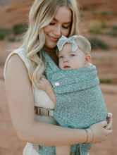 Load image into Gallery viewer, Monroe x Coco Bloom – Neutral Cotton Baby Carrier (7–35 lbs)
