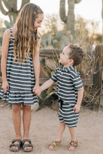 Load image into Gallery viewer, Stripe Linen Dress
