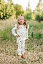 Load image into Gallery viewer, Cherry Ruffle French Terry Set
