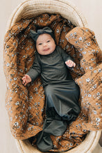 Load image into Gallery viewer, Charcoal Bamboo Knot Gown
