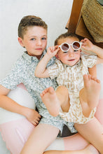 Load image into Gallery viewer, Palm Tree Linen Button Up Shirt
