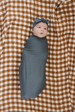 Load image into Gallery viewer, Charcoal Bamboo Head Wrap
