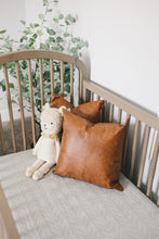 Load image into Gallery viewer, Desert Sage Muslin Crib Sheet

