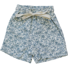 Load image into Gallery viewer, Palm Tree Linen Cotton Shorts
