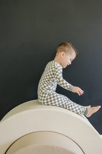 Load image into Gallery viewer, Light Green Checkered Bamboo Cozy Set
