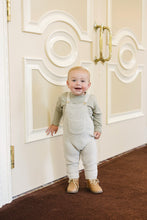 Load image into Gallery viewer, Grey Knit Overalls
