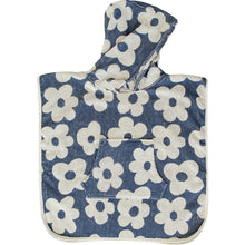 Load image into Gallery viewer, Floral Organic Cotton Beach Poncho
