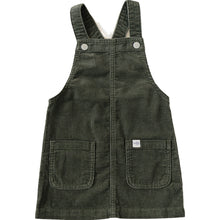 Load image into Gallery viewer, Green Corduroy Dress
