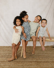 Load image into Gallery viewer, Sage Stripe Button Short Set
