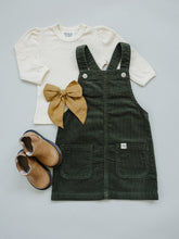 Load image into Gallery viewer, Green Corduroy Dress
