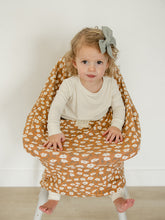 Load image into Gallery viewer, Mustard Floral Bamboo Multi-Use Cover
