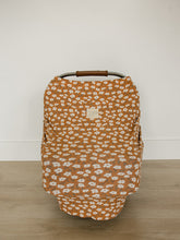 Load image into Gallery viewer, Mustard Floral Bamboo Multi-Use Cover
