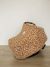 Load image into Gallery viewer, Mustard Floral Bamboo Multi-Use Cover
