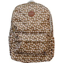 Load image into Gallery viewer, Mustard Floral Large Backpack
