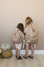 Load image into Gallery viewer, Mustard Floral Large Backpack
