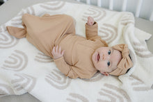 Load image into Gallery viewer, Latte Ribbed Bamboo Knot Gown
