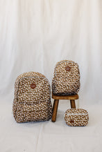 Load image into Gallery viewer, Mustard Floral Mini Backpack

