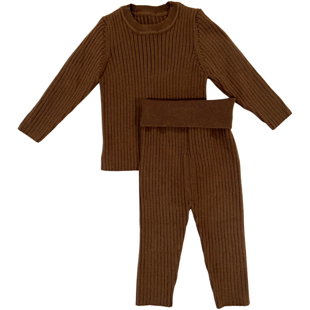 Ribbed Sweater Set